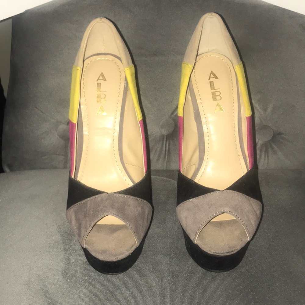 Multi Colored Heels - image 2